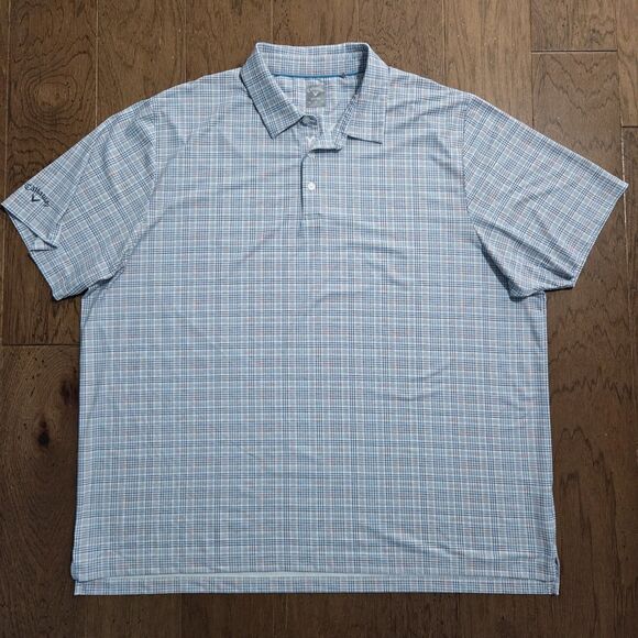 Callaway Polo Shirt Mens 3X Opti-Dri Performance Golf Wicking Swing Tech - Picture 1 of 9